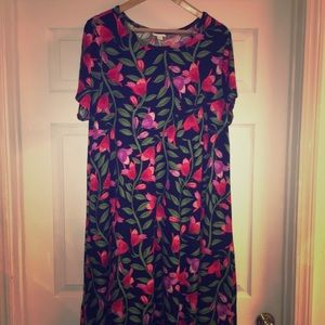Lularoe “Carly” dress size XL